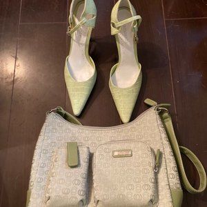 Purse and matching shoes